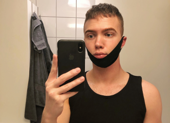 avajar black lifting mask